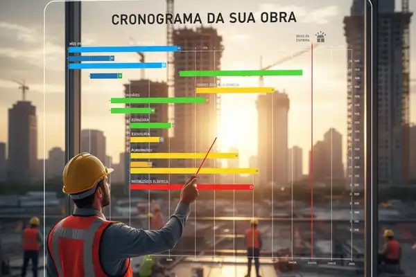 Como Organizar Frentes de Serviço Sem Travar o Cronograma da Sua Obra