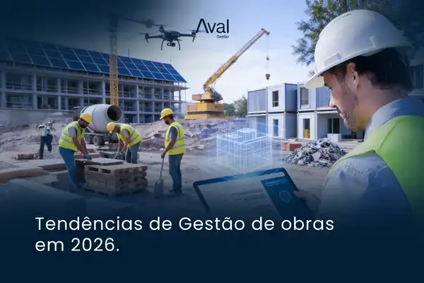 Tendências de Gestão de obras em 2026.